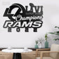 Football Led Metal Sign - Wix Decor