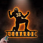 Football Led Metal Sign - Wix Decor