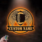 Football Led Metal Sign - Wix Decor