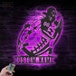 Football Led Metal Sign - Wix Decor