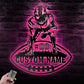 Football Led Metal Sign - Wix Decor