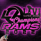 Football Led Metal Sign - Wix Decor