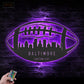 Football Led Metal Sign - Wix Decor