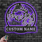 Football Led Metal Sign - Wix Decor
