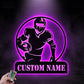 Football Led Metal Sign - Wix Decor