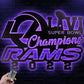 Football Led Metal Sign - Wix Decor