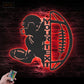 Football Led Metal Sign - Wix Decor