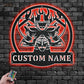 Football Led Metal Sign - Wix Decor