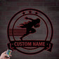 Football Led Metal Sign - Wix Decor