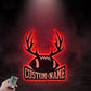 Football Led Metal Sign - Wix Decor