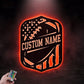 Football Led Metal Sign - Wix Decor