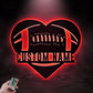 Football Led Metal Sign - Wix Decor