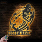 Football Led Metal Sign - Wix Decor