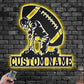 Football Led Metal Sign - Wix Decor