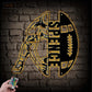 Football Led Metal Sign - Wix Decor