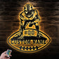 Football Led Metal Sign - Wix Decor