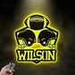 Football Led Metal Sign - Wix Decor