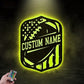 Football Led Metal Sign - Wix Decor