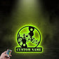 Guitar LED Metal Sign 