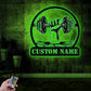 Gym LED Metal Sign 