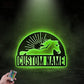 Horse LED Metal Sign 