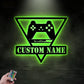Gamer Zone LED Metal Sign 