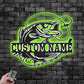 Fishing LED Metal Sign - Wix Decor