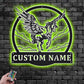 Horse LED Metal Sign 