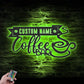 Coffee Shop Led Metal Sign - Wix Decor