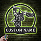 Mountain Bike LED Metal Sign - Wix Decor