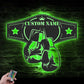 Gym LED Metal Sign 