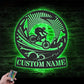Mountain Bike LED Metal Sign - Wix Decor