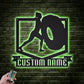 Gym LED Metal Sign 