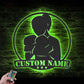 Gym LED Metal Sign 