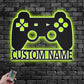 Gamer Zone LED Metal Sign 