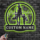 Guitar LED Metal Sign - Wix Decor