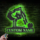 Gym LED Metal Sign 
