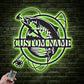 Fishing LED Metal Sign 