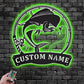 Fishing LED Metal Sign - Wix Decor
