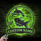 Fishing LED Metal Sign 