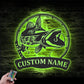 Fishing LED Metal Sign - Wix Decor