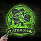 Fishing LED Metal Sign - Wix Decor