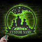 Fishing LED Metal Sign - Wix Decor