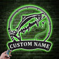 Fishing LED Metal Sign - Wix Decor