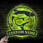 Fishing LED Metal Sign - Wix Decor