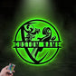 Guitar LED Metal Sign 