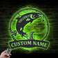 Fishing LED Metal Sign - Wix Decor