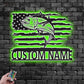 Fishing LED Metal Sign - Wix Decor