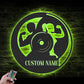 Gym LED Metal Sign 