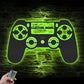 Gamer Zone LED Metal Sign - Wix Decor